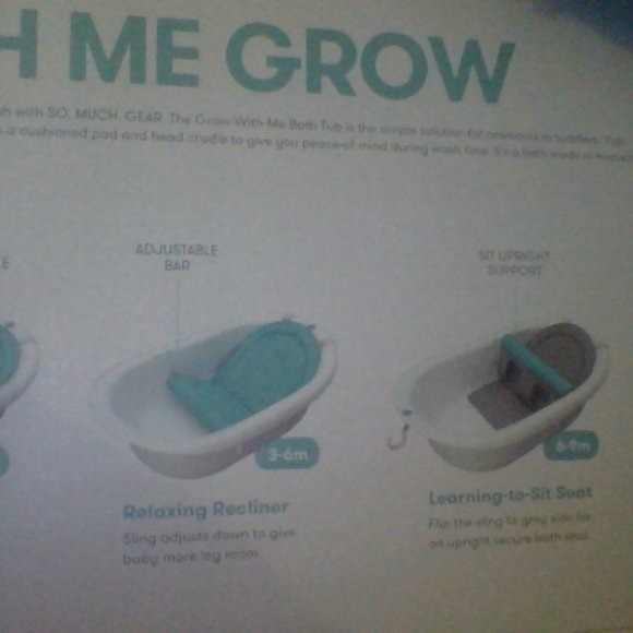 4-in-1 GROW WITH ME BATH TUB - Picture 2 of 4